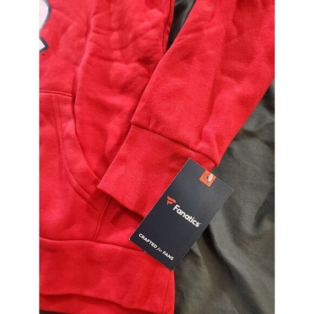 NWT St. Louis Cardinals branded fanatics‎ Women's Red hooded sweatshirt Sz Small - Picture 2 of 7
